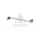 Тяга/стійка, стабілізатор 26FR0510 ASMETAL