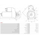 Стартер S3016 AS-PL