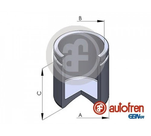 Поршень, гальмівний супорт D025135 AUTOFREN SEINSA