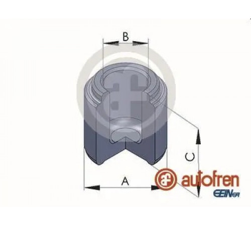 Поршень, гальмівний супорт D025236 AUTOFREN SEINSA