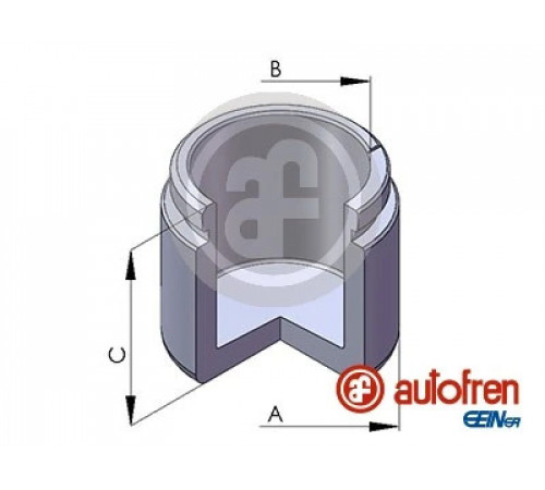 Поршень, гальмівний супорт D02531 AUTOFREN SEINSA