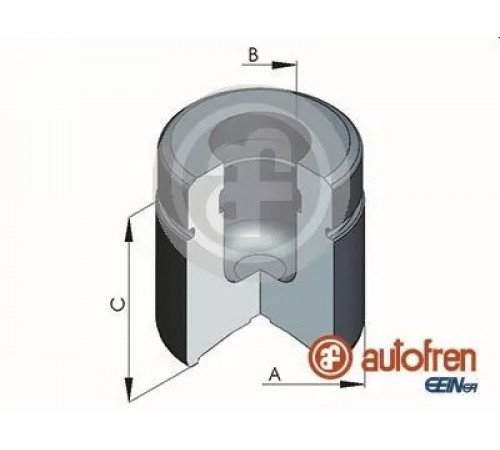 Поршень, гальмівний супорт D025386 AUTOFREN SEINSA