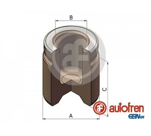 Поршень, гальмівний супорт D025592 AUTOFREN SEINSA