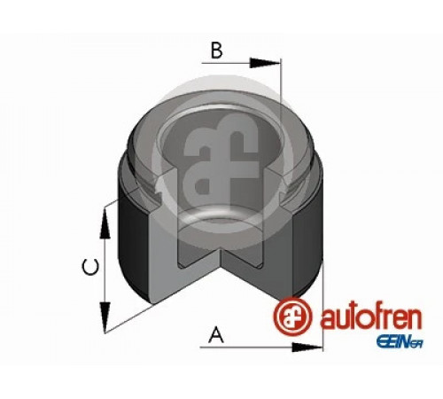Поршень, гальмівний супорт D025788 AUTOFREN SEINSA