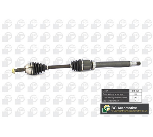 Приводний вал DS2302R BGA