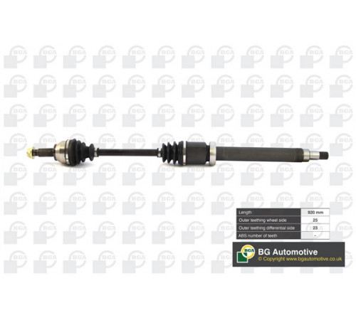 Приводний вал DS2304R BGA