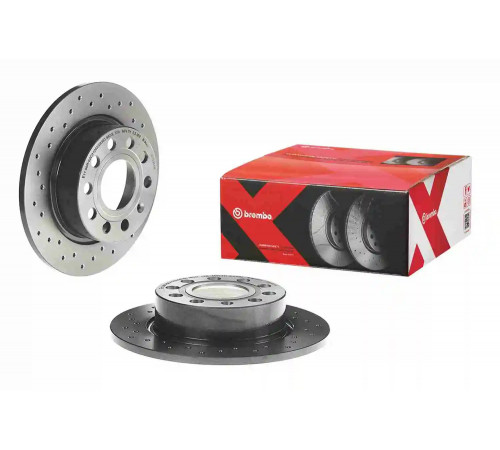 Гальмівний диск 08.9502.1X BREMBO