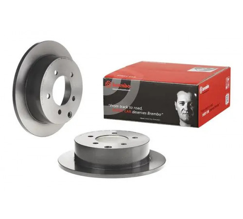 Гальмівний диск 08.A114.71 BREMBO