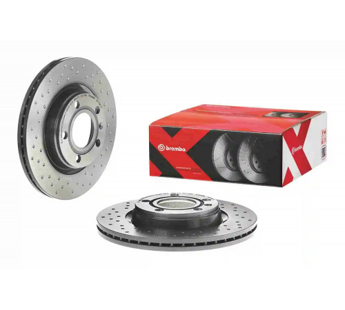 Гальмівний диск 09.7196.1X BREMBO