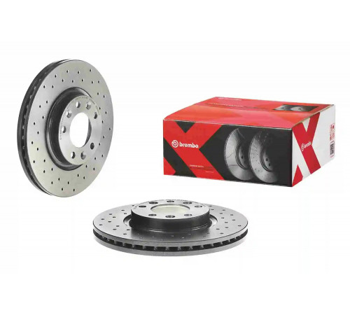 Гальмівний диск 09.8303.1X BREMBO