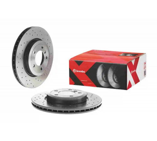 Гальмівний диск 09.8952.1X BREMBO