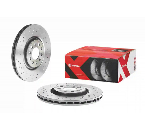 Гальмівний диск 09.9365.2X BREMBO