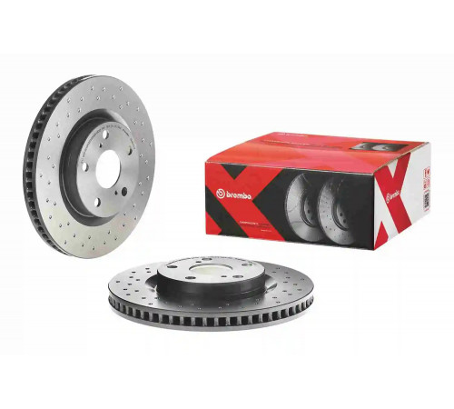 Гальмівний диск 09.A417.1X BREMBO