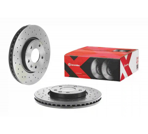 Гальмівний диск 09.B356.1X BREMBO