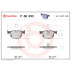 Комплект гальмівних накладок, дискове гальмо P 06 033 BREMBO