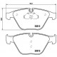 Комплект гальмівних накладок, дискове гальмо P 06 054 BREMBO