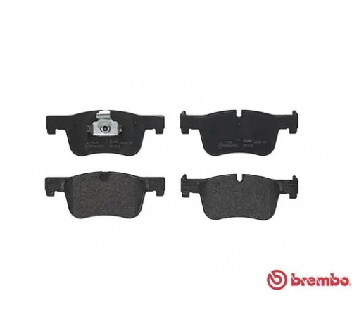 Комплект гальмівних накладок, дискове гальмо P 06 070 BREMBO