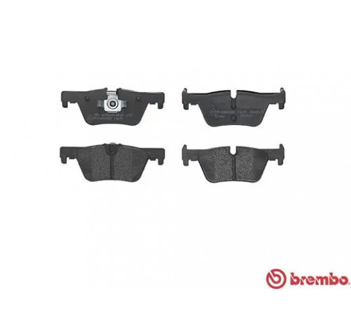 Комплект гальмівних накладок, дискове гальмо P 06 071 BREMBO