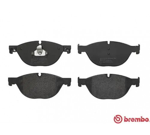 Комплект гальмівних накладок, дискове гальмо P 06 076 BREMBO