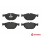 Комплект гальмівних накладок, дискове гальмо P 06 076 BREMBO