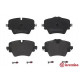Комплект гальмівних накладок, дискове гальмо P 06 093 BREMBO