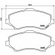 Комплект гальмівних накладок, дискове гальмо P 11 022 BREMBO
