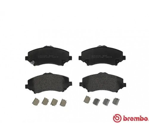 Комплект гальмівних накладок, дискове гальмо P 11 022 BREMBO