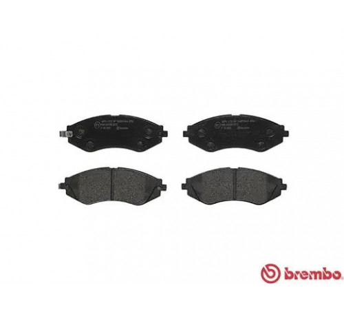 Комплект гальмівних накладок, дискове гальмо P 15 002 BREMBO