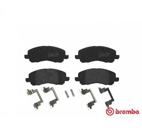Комплект гальмівних накладок, дискове гальмо P 18 001 BREMBO