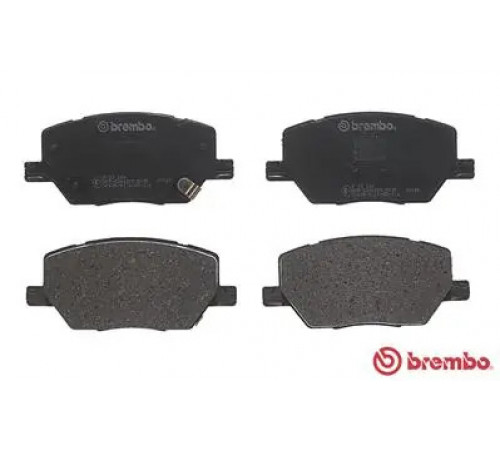 Комплект гальмівних накладок, дискове гальмо P 23 164 BREMBO