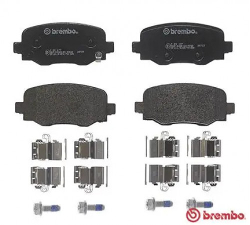 Комплект гальмівних накладок, дискове гальмо P 23 177 BREMBO