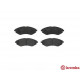 Комплект гальмівних накладок, дискове гальмо P 24 048 BREMBO