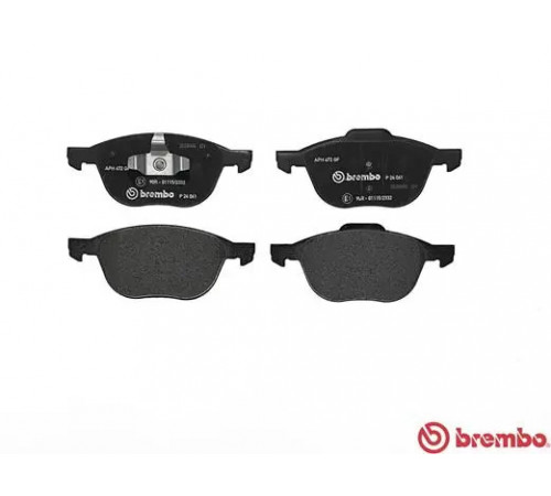 Комплект гальмівних накладок, дискове гальмо P 24 061 BREMBO