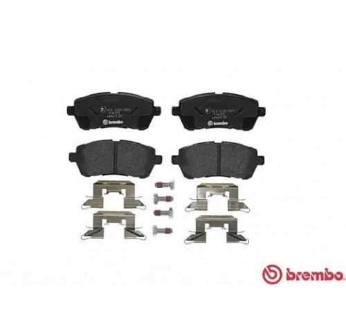 Комплект гальмівних накладок, дискове гальмо P 24 072 BREMBO