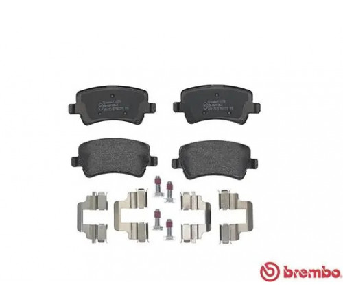 Комплект гальмівних накладок, дискове гальмо P 24 078 BREMBO