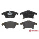 Комплект гальмівних накладок, дискове гальмо P 24 173 BREMBO