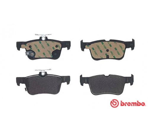 Комплект гальмівних накладок, дискове гальмо P 24 201 BREMBO