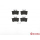 Комплект гальмівних накладок, дискове гальмо P 28 030 BREMBO