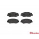 Комплект гальмівних накладок, дискове гальмо P 28 035 BREMBO