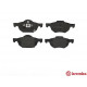 Комплект гальмівних накладок, дискове гальмо P 28 036 BREMBO