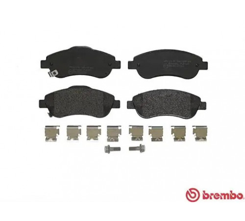 Комплект гальмівних накладок, дискове гальмо P 28 045 BREMBO