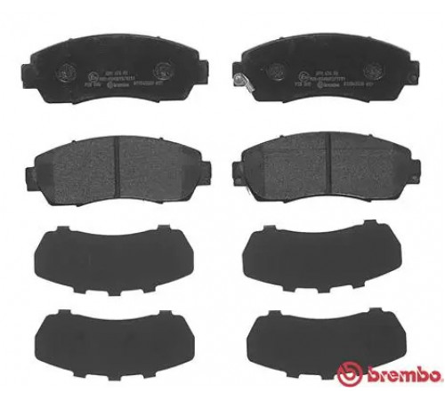 Комплект гальмівних накладок, дискове гальмо P 28 068 BREMBO