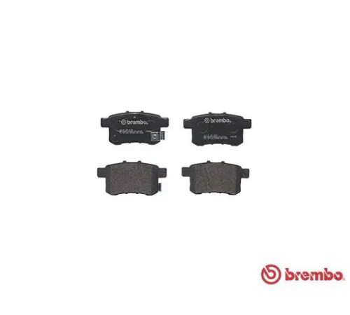 Комплект гальмівних накладок, дискове гальмо P 28 072 BREMBO