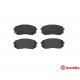 Комплект гальмівних накладок, дискове гальмо P 30 039 BREMBO