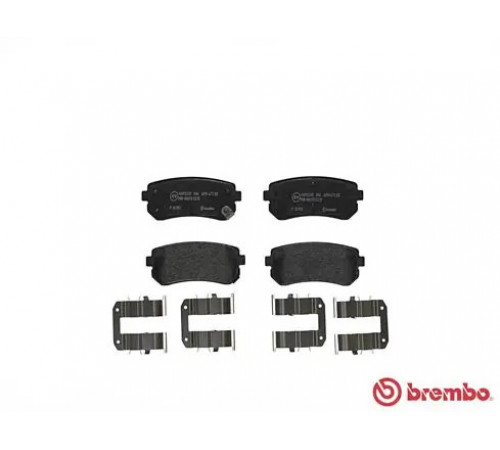 Комплект гальмівних накладок, дискове гальмо P 30 051 BREMBO
