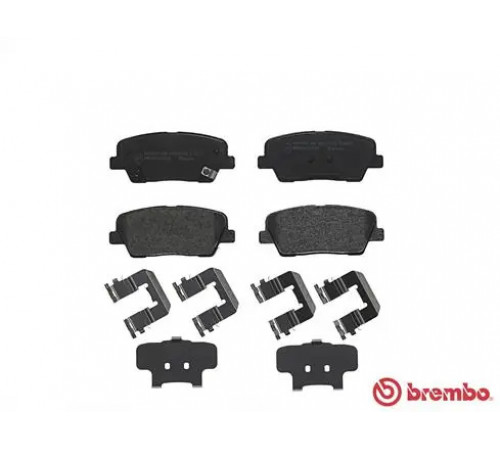 Комплект гальмівних накладок, дискове гальмо P 30 063 BREMBO