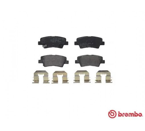Комплект гальмівних накладок, дискове гальмо P 30 067 BREMBO