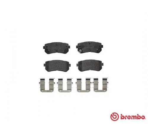 Комплект гальмівних накладок, дискове гальмо P 30 068 BREMBO