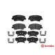 Комплект гальмівних накладок, дискове гальмо P 30 073 BREMBO