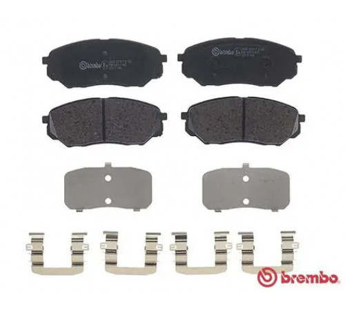Комплект гальмівних накладок, дискове гальмо P 30 086 BREMBO